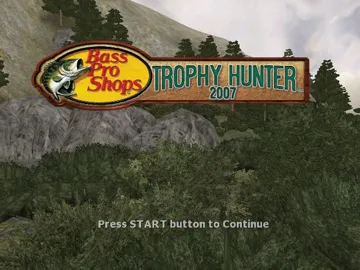 Bass Pro Shops Trophy Hunter 2007 (USA) screen shot title